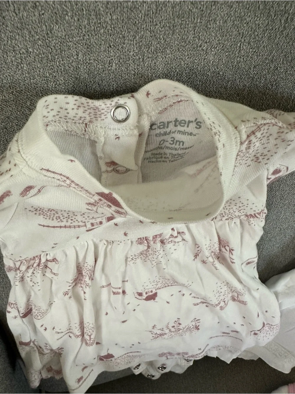 Carters soft zip